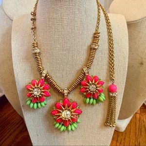 Juicy Couture flower necklace